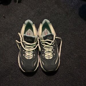 Skechers Black and White Women's Sneakers